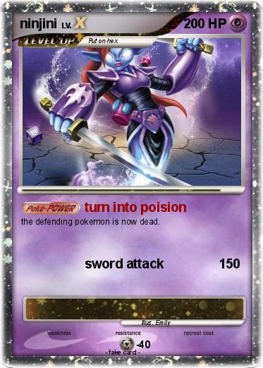 Pokemon ninjini