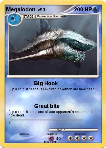Pokemon Megalodon