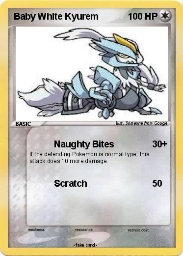 Pokemon Baby White Kyurem