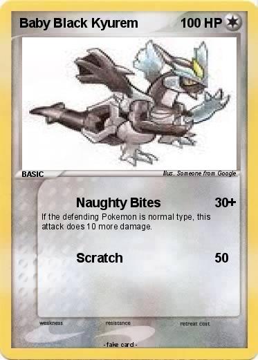 Pokemon Baby Black Kyurem