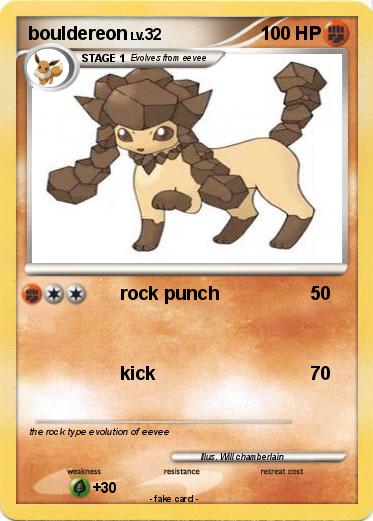 Pokemon bouldereon
