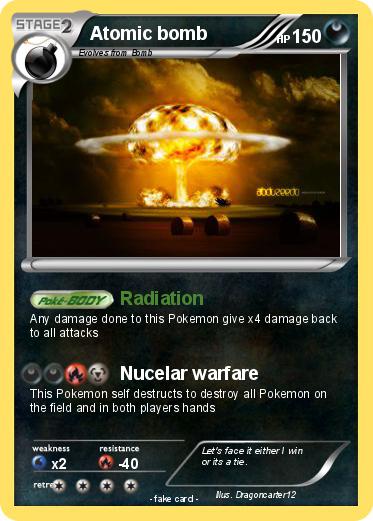 Pokemon Atomic bomb