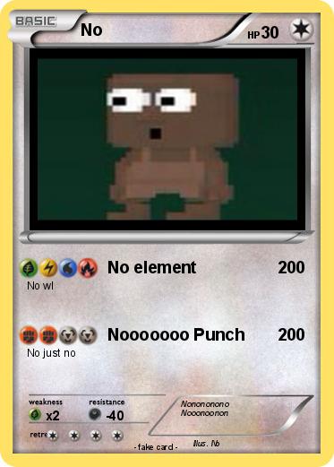 Pokemon No