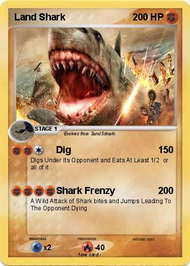 Pokemon Land Shark