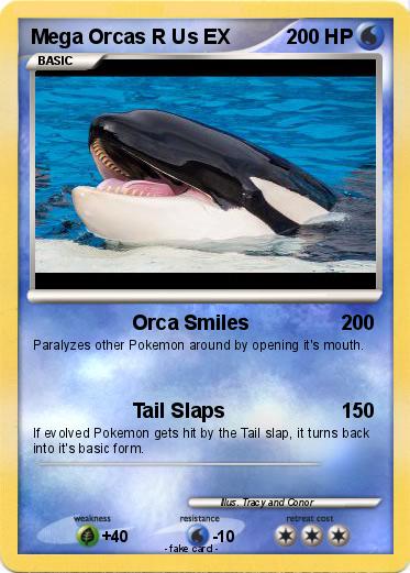 Pokemon Mega Orcas R Us EX