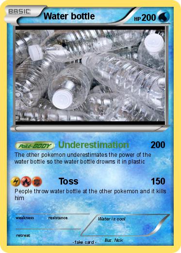 Pokemon Water bottle