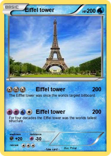 Pokemon Eiffel tower
