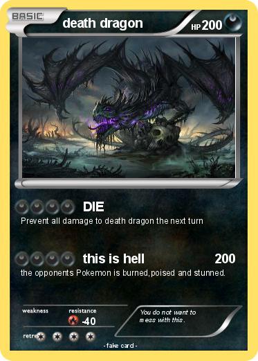 Pokemon death dragon