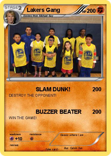 Pokemon Lakers Gang