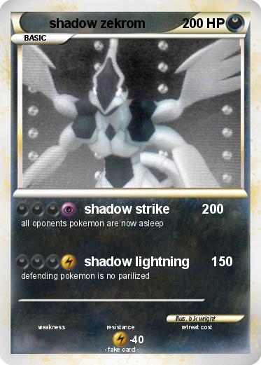 Pokemon shadow zekrom