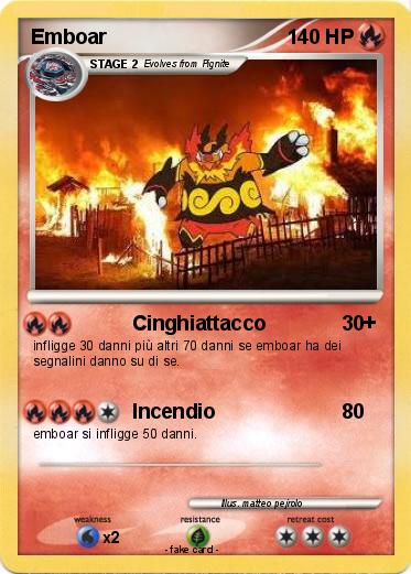 Pokemon Emboar