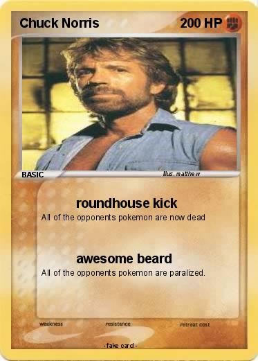 Pokemon Chuck Norris
