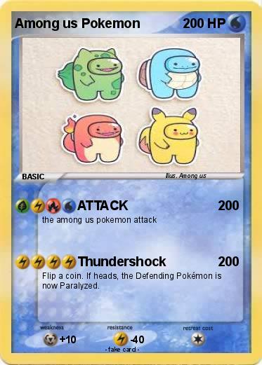 Pokemon Among us Pokemon