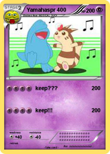 Pokemon Yamahaspr 400