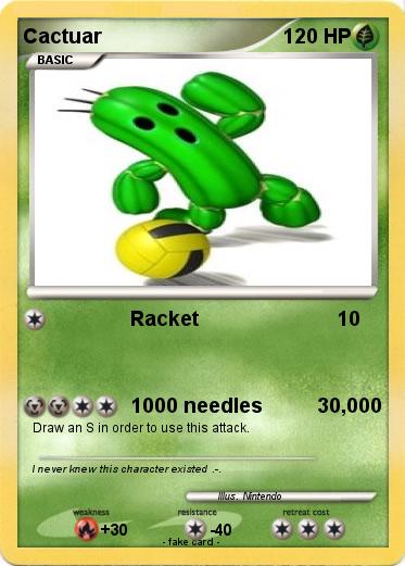 Pokemon Cactuar