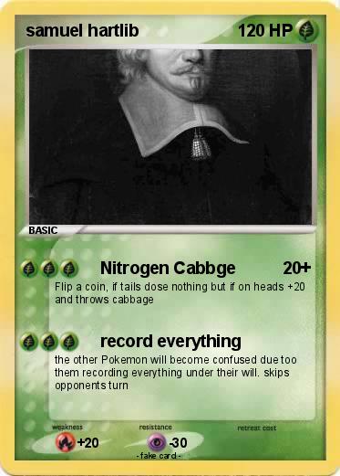 Pokemon samuel hartlib