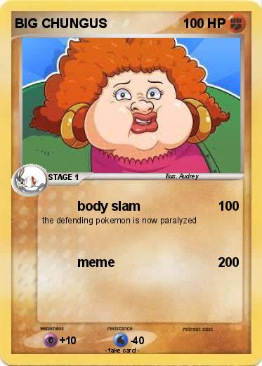 Pokemon BIG CHUNGUS