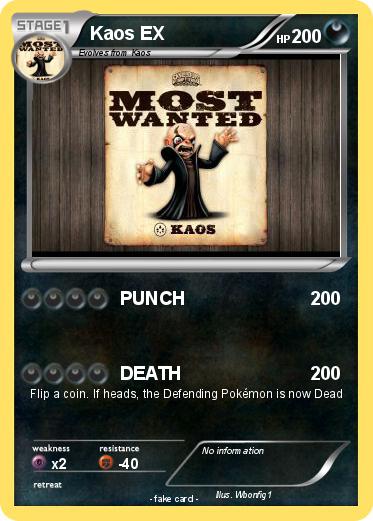 Pokemon Kaos EX
