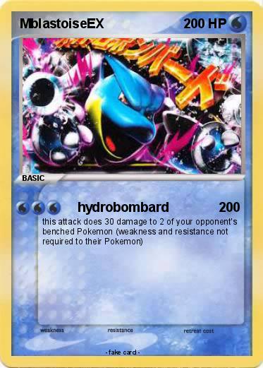 Pokemon MblastoiseEX