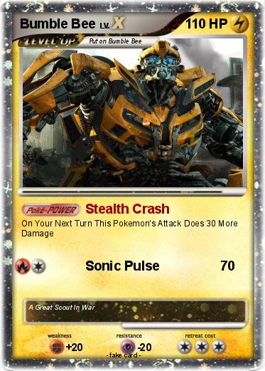 Pokemon Bumble Bee