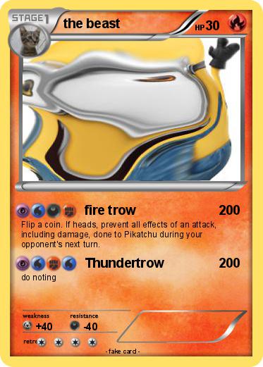 Pokemon the beast
