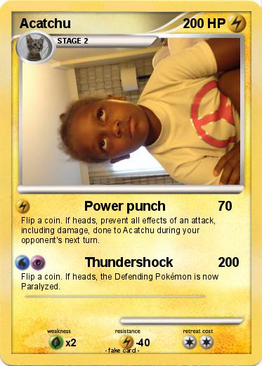 Pokemon Acatchu