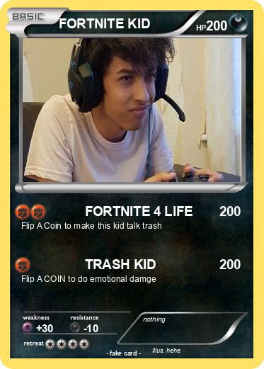 Pokemon FORTNITE KID