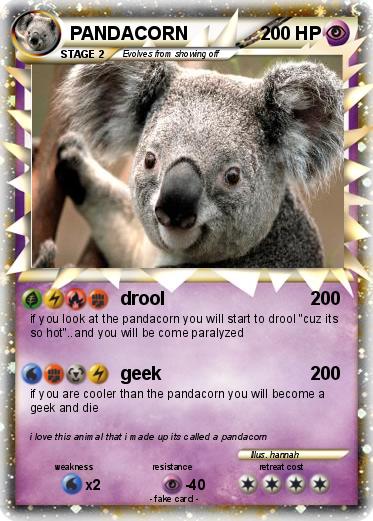 Pokemon PANDACORN Pokemon PANDACORN