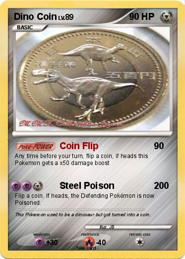 Pokemon Dino Coin
