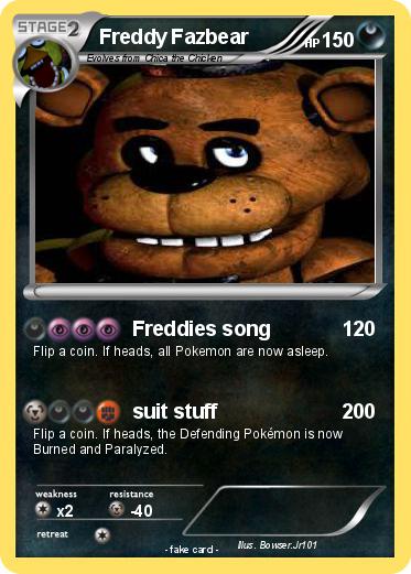 Pokemon Freddy Fazbear