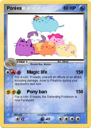Pokemon Ponies