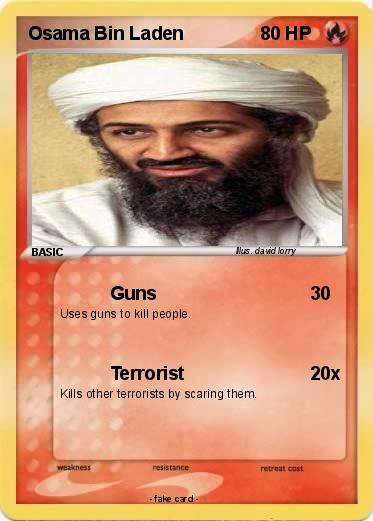 Pokemon Osama Bin Laden