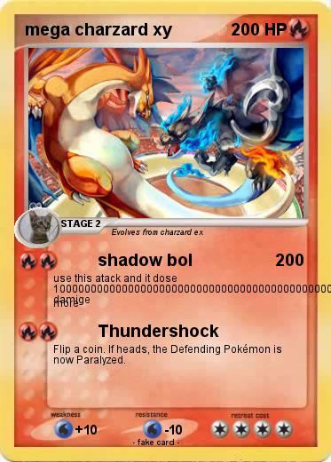 Pokemon mega charzard xy