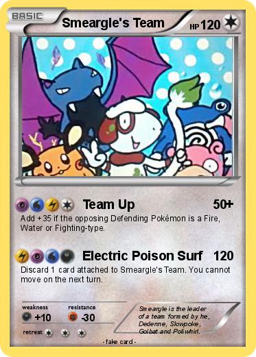 Pokemon Smeargle's Team