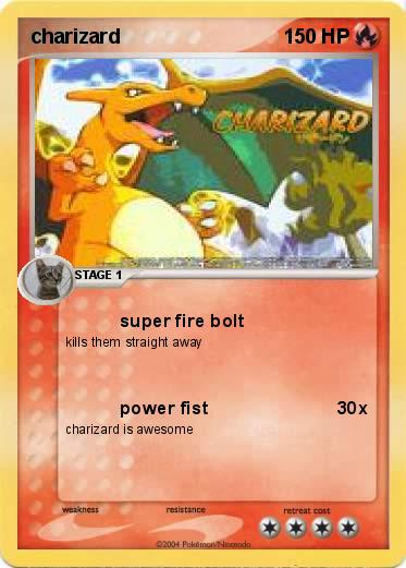 Pokemon charizard