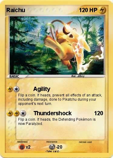 Pokemon Raichu