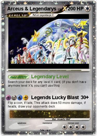 Pokemon Arceus & Legendarys