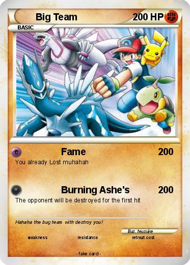 Pokemon Big Team