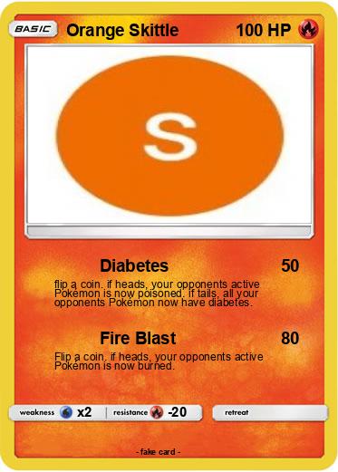Pokemon Orange Skittle