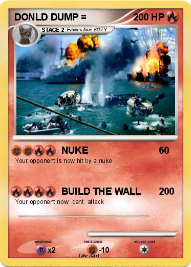 Pokemon DONLD DUMP =