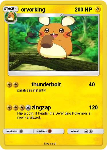 Pokemon orvorking