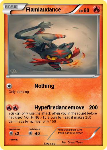 Pokemon Flamiaudance