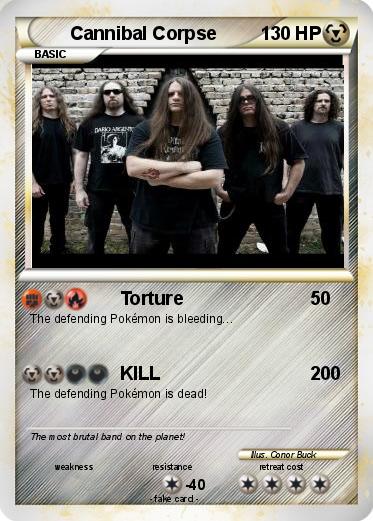 Pokemon Cannibal Corpse
