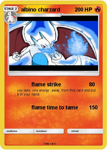 Pokemon albino charzard