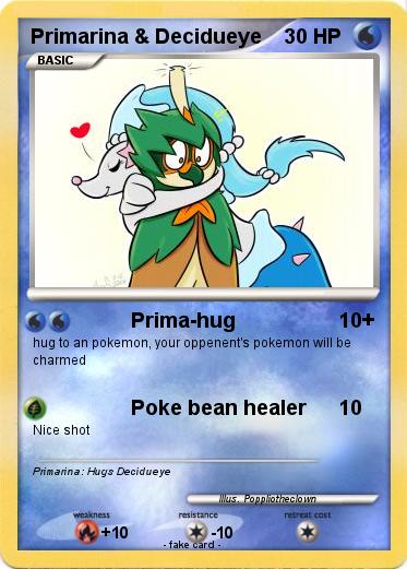 Pokemon Primarina & Decidueye