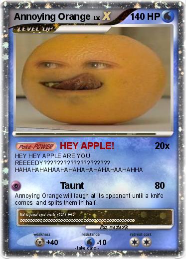 Pokemon Annoying Orange