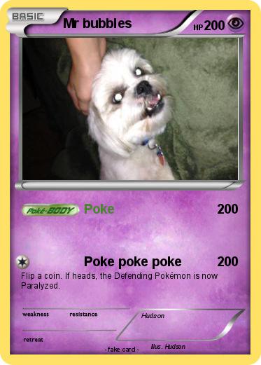 Pokemon Mr bubbles