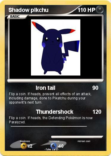 Pokemon Shadow pIkchu