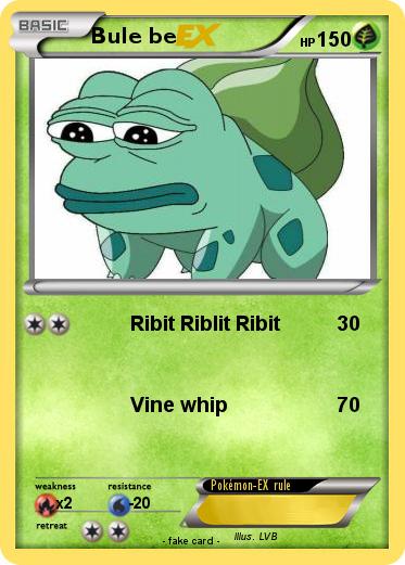 Pokemon Bule be