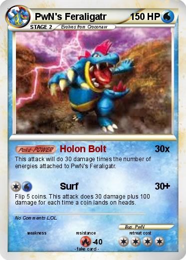 Pokemon PwN's Feraligatr